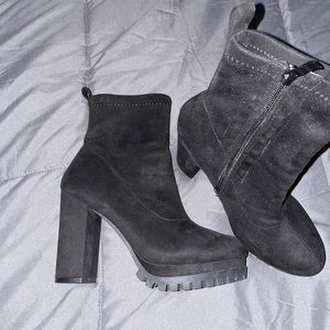Black booties
